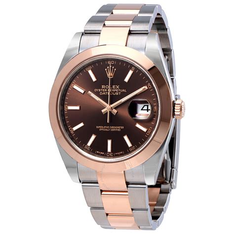 rolex date just brown dial|pre owned Datejust.